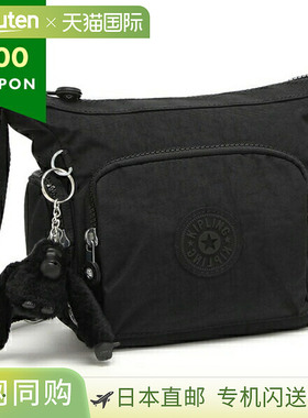 日本直邮Kipling 单肩包 Gabby Mini 4L 黑色 女款 KIPLING KI305