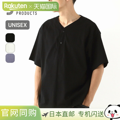 BBS HALF TRACK PRODUCTS 男女通用短袖衬衫上衣口袋T恤棒球衫时