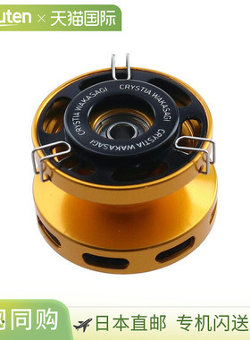日本直邮Daiwa Christia Smelt 铝线轴 AIR 黑色 x 金色 07765204