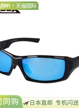 日本直邮XOOX 偏光太阳镜可调角度灰色/蓝色镜面镜片
