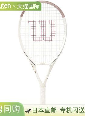 日本直邮Wilson 网球拍3.0J113ROSEGOLD2 白色 x 玫瑰金