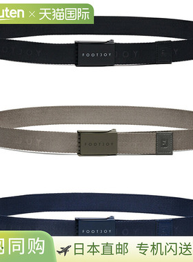 FOOTJOY 日本 FJ 字样胶带高尔夫腰带 2024 型号“FA24ACBT”