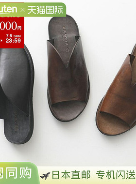 BRADOR女士皮革平底凉鞋休闲舒适下架凉拖鞋34571