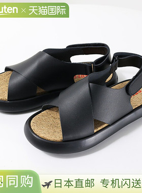 CAMPER Pelotas Flota 凉鞋女款交叉绑带后绑带皮革EVA轻便带标志