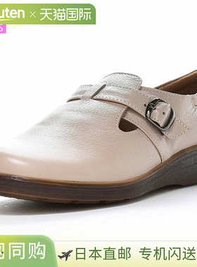 日本直邮MOONSTAR 女士舒适鞋SPORTH SP5606米色这款一脚蹬鞋采用