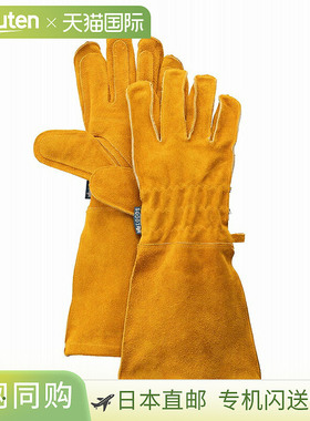 日本直邮LOGOS Bonfire 长款耐热皮手套 PRO L 81090931