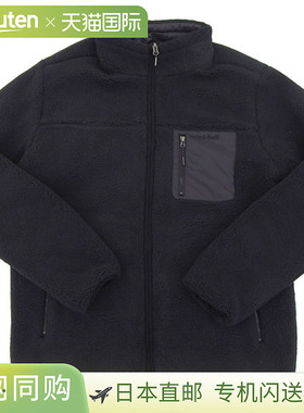 日本直邮Montbell 男女士双面抓绒外套XS 码黑色ML3EWUJF262BK85
