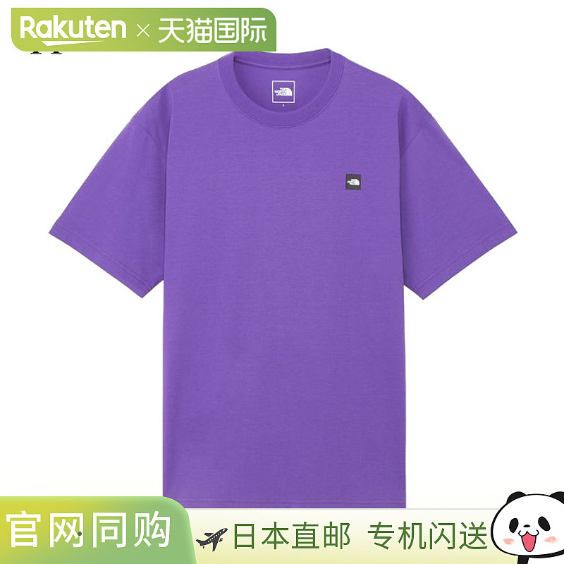 THE NORTH FACE 短袖小方框徽标 T 恤 NT32445 男士 2024SS