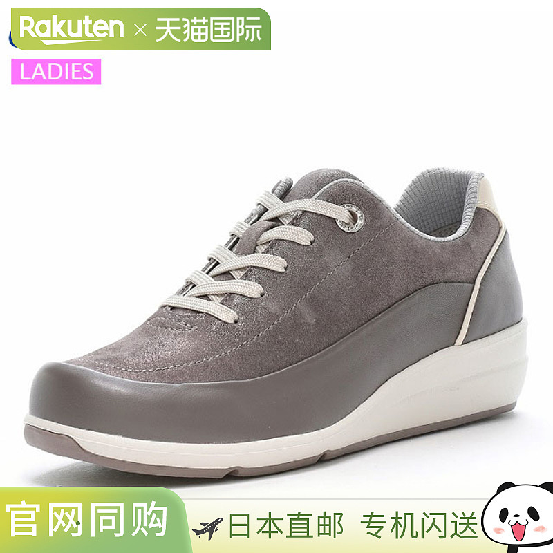 日本直邮Moonstar 女士运动鞋 Spors SP0215 炭灰色 MOONSTAR 423