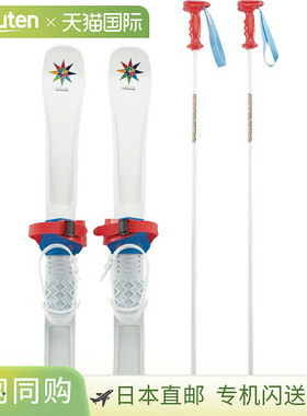 日本直邮Captain Stag Junior Plus 滑雪板 80厘米 红色 type2 滑