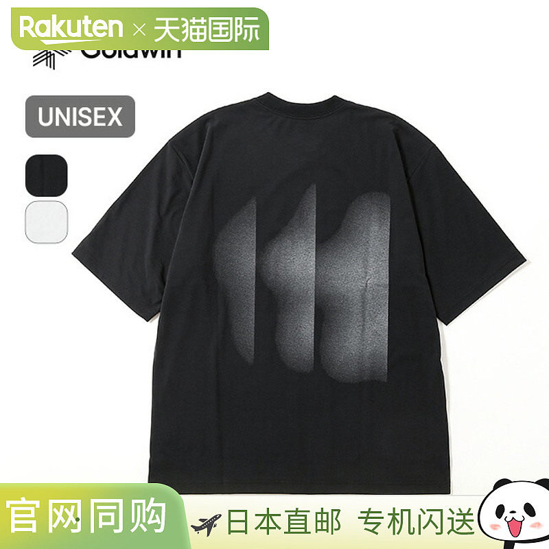日本直邮GOLDWIN 图案T恤男女通用GL66144这款短袖T恤日常穿着 旅 - 实物图