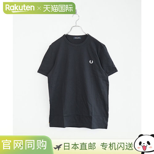 [M3519] FRED PERRY RINGER T恤 男士上衣 圆领 短袖 简约休闲 W