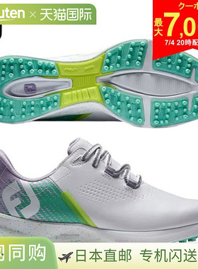 日本直邮Footjoy Fuel Flash 90684 无钉高尔夫球鞋白色