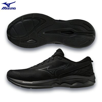 日本直邮Mizuno美津浓 Wave Revolt 3 男士宽跑鞋（J1GC238501）