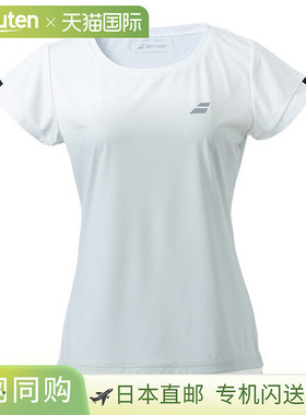 日本直邮Babolat 网球羽毛球服女士短袖衬衫短袖衬衫女士BWG2332C