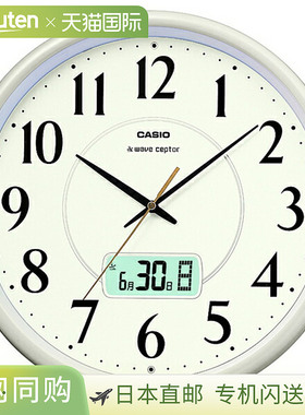 日本直邮IC-1001J-9JF 时钟 CASIO 卡西欧 挂钟 时钟品牌
