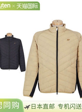 日本直邮尤尼克斯男士加垫长袖全拉链夹克 GWF9227 高尔夫球服 []