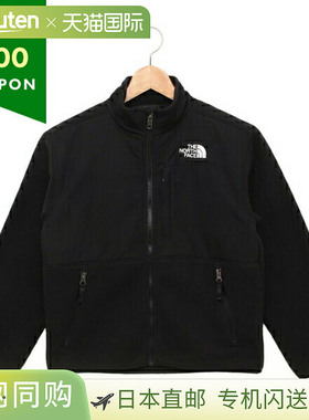 日本直邮The North Face 夹克 Denali 夹克 抓绒 黑色 儿童 THE N