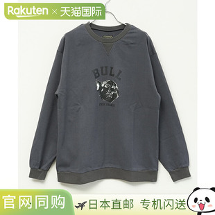 [m-25sp253wh] modem design WOODY SWEAT L/S TEE -BULL- 运动长