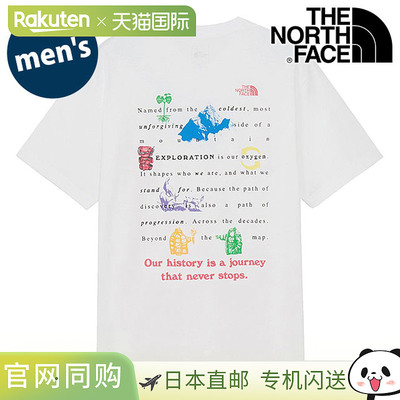 日本直邮The North Face 男士短袖 Journey History T恤 [NT32643