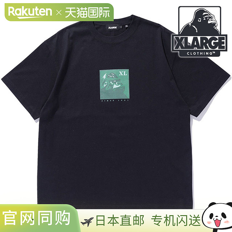 日本直邮XLARGE 大猩猩头像短袖 T 恤 [101252011025 SU25] GORIL