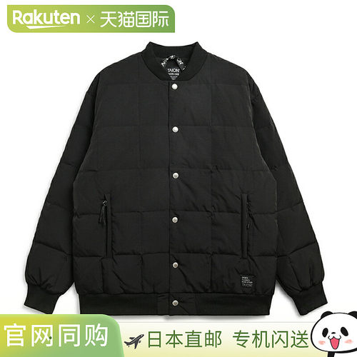 日本直邮TAION 运动经典体育场羽绒服中号黑色TAION-111BSC