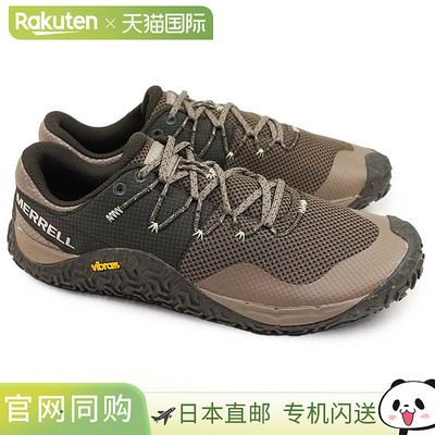 Merrell 男式 Trail Glove 7 运动鞋户外赤足鞋低帮薄底MERRELL T