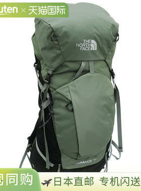 日本直邮The North Face OURANOS 35 背包大号绿色男女通用NM6210