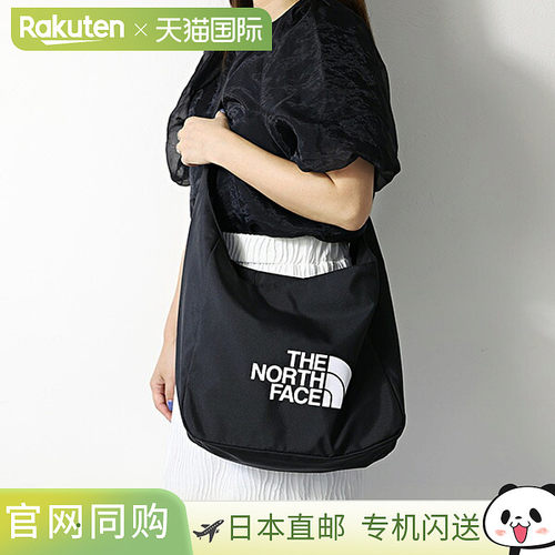 日本直邮THE NORTH FACE 大Logo单肩包（NN2PR21J）男女通用A4尺