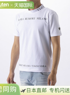 VIOLA 男士立领印花T恤 Y52321-3-1