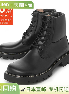 日本直邮LOEWE 系带靴 踝靴 黑色 男士 大码可选 m816285xbs 1100