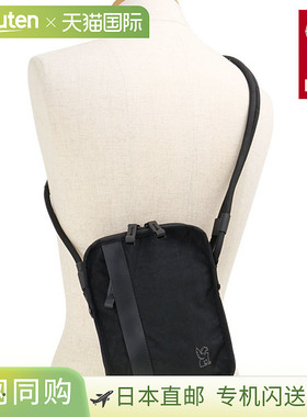 日本直邮Chrome SODO 2L 侧袋男女士斜挎包 防水 小物件收纳 黑色