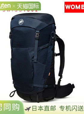 日本直邮MAMMUT 双肩背包Lithium 40 女士 40L 海军蓝 x 黑色 253