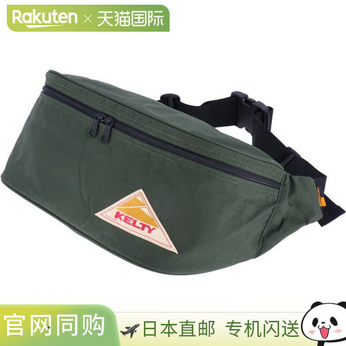 日本直邮KELTY Big Fanny 12L 黑色户外包 32591804-OLIVE 