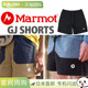 子 SHORTS Marmot tssmp404 裤 防水防风半裤 户外