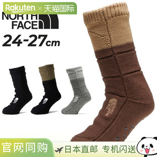 Face 袜子厚室内袜男式 女式 日本直邮 NORTH North THE FACE The