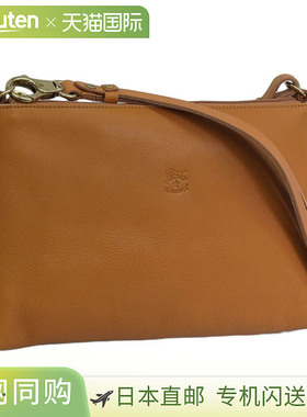 日本直邮IL BISONTE 包女士单肩包皮革橙色 BSH092PV0001OR177B I