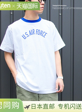 [90012109] NECESSARY or UNNECESSARY/N.O.UN男士T恤上衣短袖圆