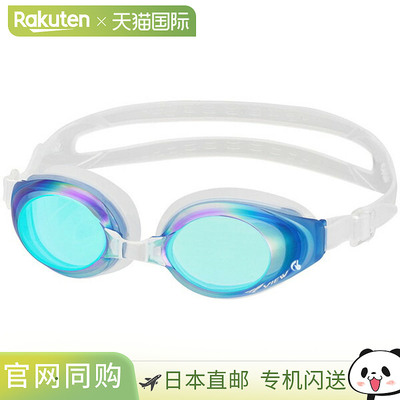 日本直邮VIEW 游泳镜 健身镜镜片游泳 V630SAM-BLEM 水下眼镜