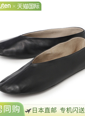 日本直邮THE ROW STELLA SLIPPER 一脚蹬平底鞋黑色女士加大码可f