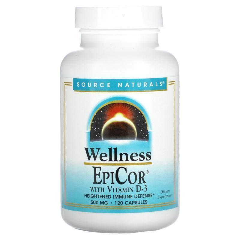 Source Naturals 干酵母发酵物胶囊含维生素D3