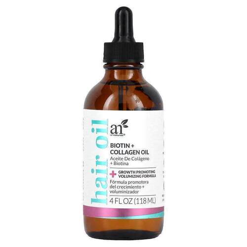 artnaturals,Biotin + Collagen Oil  , 4 fl oz (118 ml)