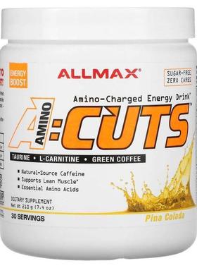 ALLMAX,ACUTS 氨基酸能量饮品，橙味，7.4 盎司（210 克）