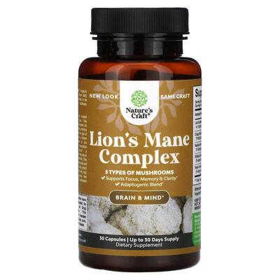 Natures Craft,Lion's Mane Complex