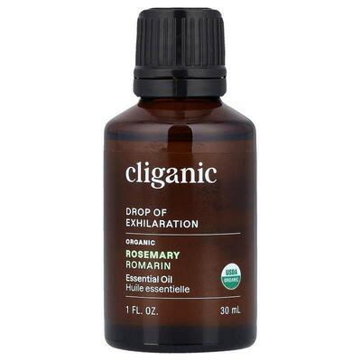 Cliganic,Organic Rosemary Essential Oil, 1 fl oz (30 ml)