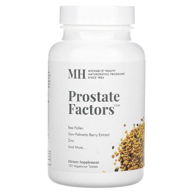Michael's Naturopathic,Prostate Factors, 60 Vegetarian Table