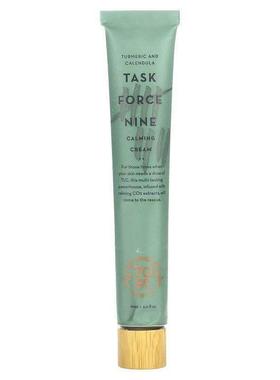 The Organic Skin Co.,Task Force Nine，舒缓护理霜，2 液量盎司