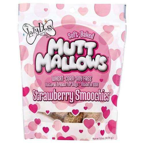 Lazy Dog Cookie,Mutt Mallows®, Treats For Dogs, Strawberry S