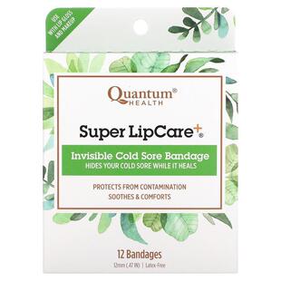 Quantum Health,Super LipCare+, Invisible Cold Sore Badges, 1