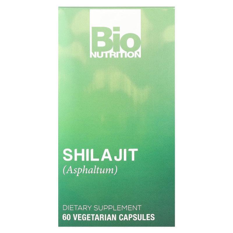 Bio Nutrition,Shilajit (Asphaltum), 60 Vegetarian Capsules